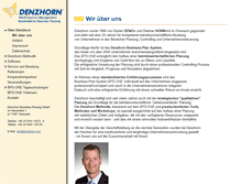 Tablet Screenshot of denzhorn.com